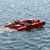 Motor-driven, cost-efficient instrument carrier with radio remote control for various ADCP sensors