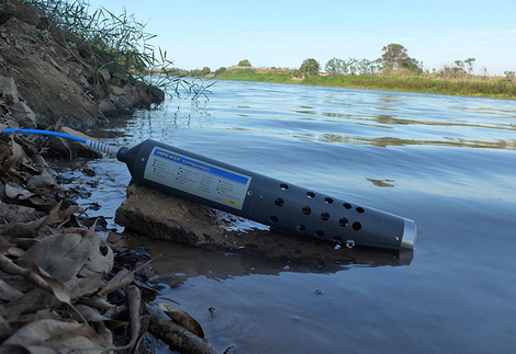 Multiparametersonde zur Erfassung von bis zu 16 unterschiedlichen Parametern optional mit integriertem Datenlogger 