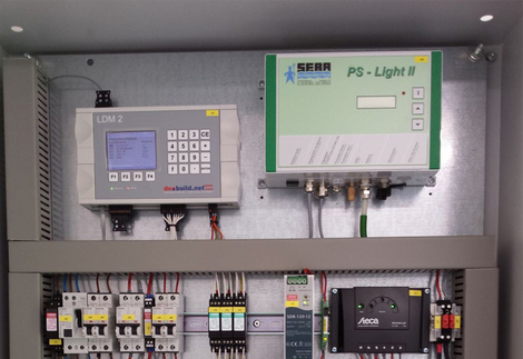 Measuring system for fast detection water level measurement 