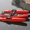 Motorbetriebener Geräteträger (Trimaran) mit Funkfernbedienung